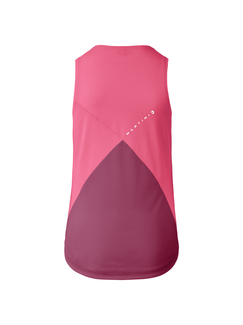 Martini Sportswear - Hillclimb Blaze Tanktop W - Tops in fuchsia-plume - Rückansicht - Damen