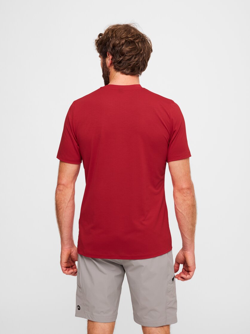 Martini Sportswear - Alpmate Summit Shirt M - T-Shirts in white-black - Rückansicht Model - Herren