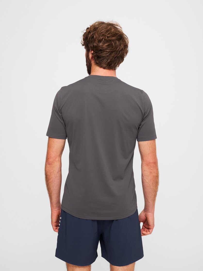 Martini Sportswear - Hillclimb Race Shirt M - T-Shirts in white-noon blue - Rückansicht Model - Herren