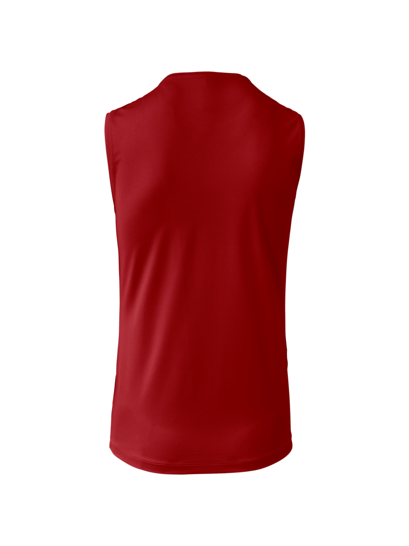 Martini Sportswear - Hillclimb Race Tanktop M - Tops in red moon - vista posteriore - Uomo