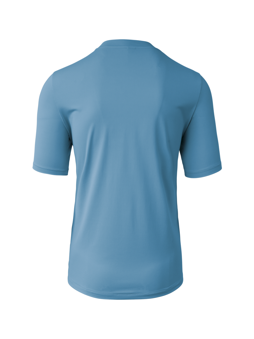 Martini Sportswear - Highventure ProTec Shirt M  - T-Shirts in noon blue-red moon - rear view - Men