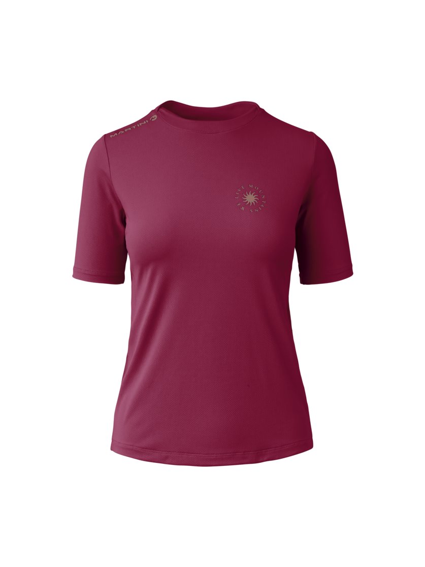 Martini Sportswear - Highventure ProTec Shirt W - T-Shirts in plume-terrafina - Vorderansicht - Damen