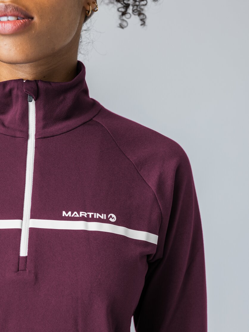 Martini Sportswear - Desire Halfzip Shirt W - Maglie a maniche lunghe in fairy tale - Dettaglio 1 - Donna