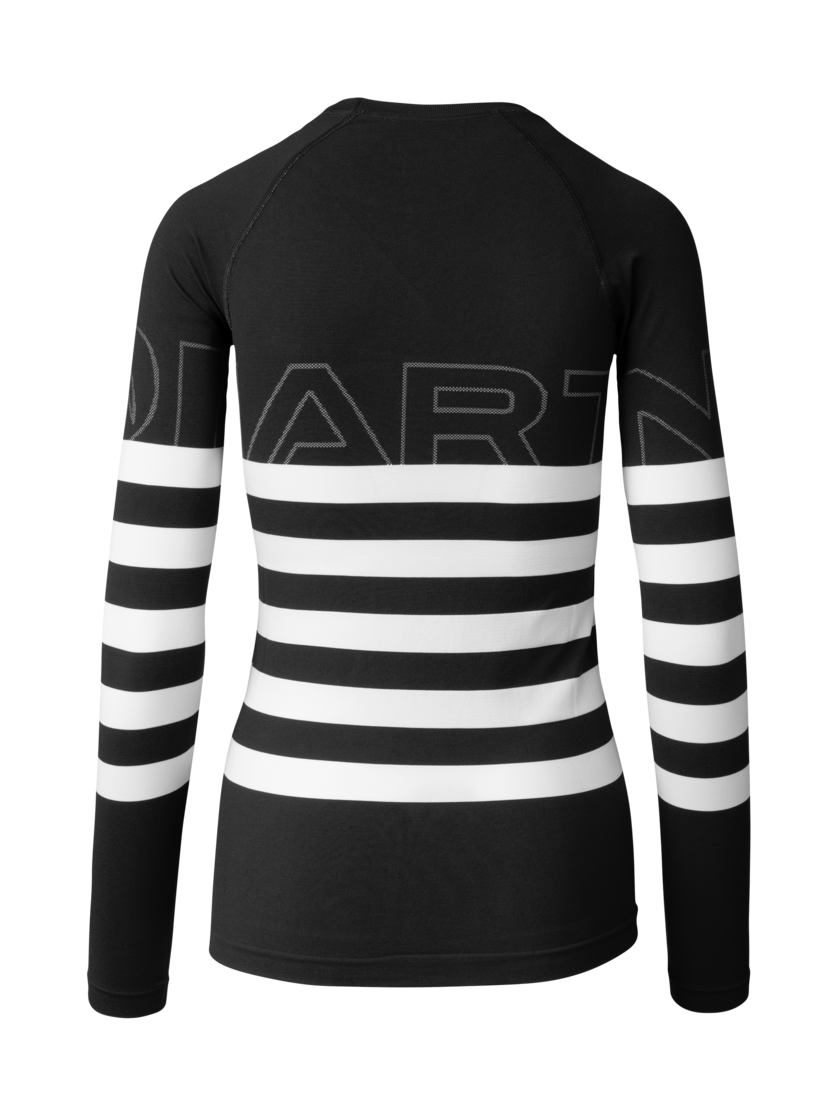 Martini Sportswear - Snowventure Shirt W - Longsleeves in fairy tale-white - rear view - Women