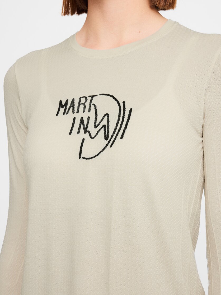 Martini Sportswear - Desire Shirt W - Longsleeves in true navy - Detail 1 - Women