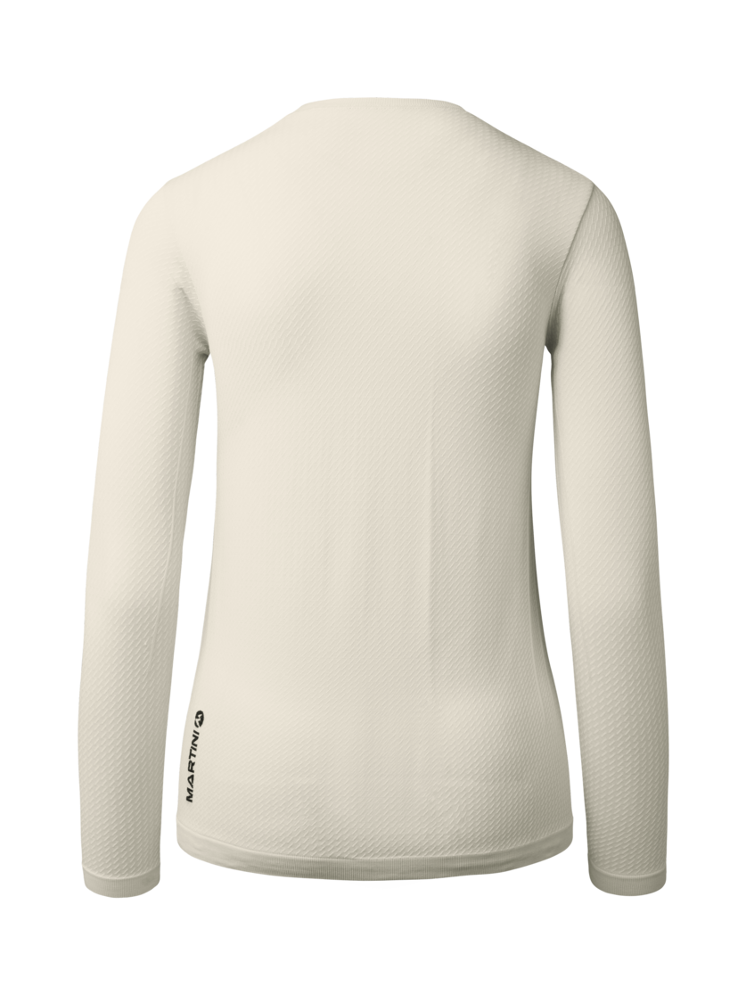 Martini Sportswear - Desire Shirt W - Longsleeves in off white - rear view - Women