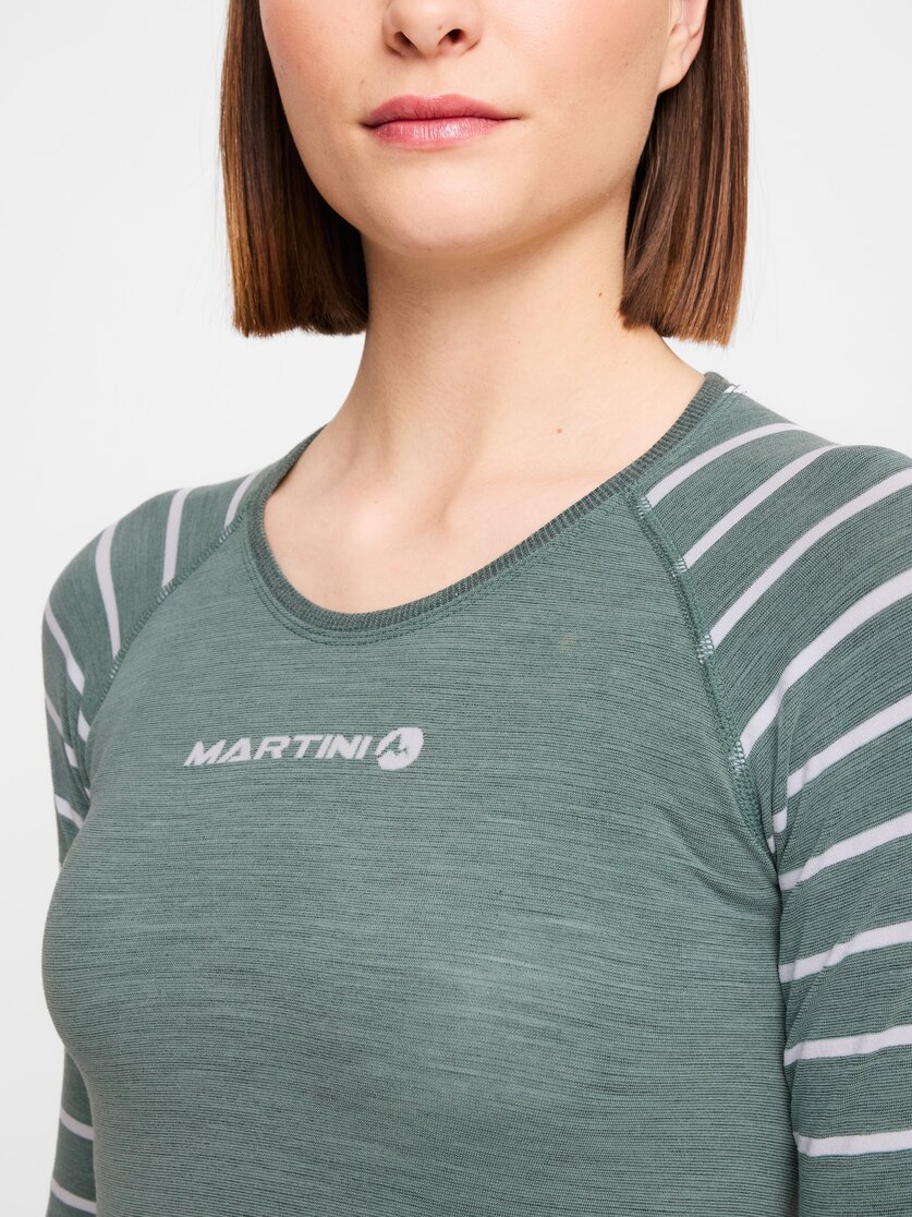 Martini Sportswear - Uwear Shirt W - Underwear in black-white - Dettaglio 1 - Donna