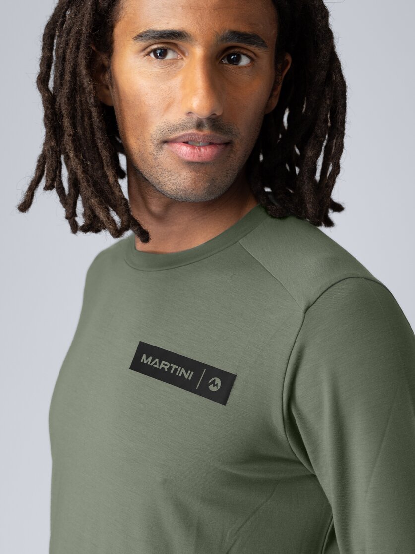 Martini Sportswear - Argon Shirt M - Langarmshirts in seaport - Detail 1 - Herren