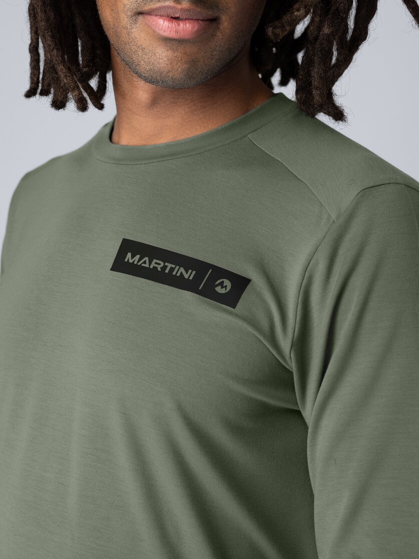 Martini Sportswear - Argon Shirt M - Langarmshirts in seaport - Detail 2 - Herren