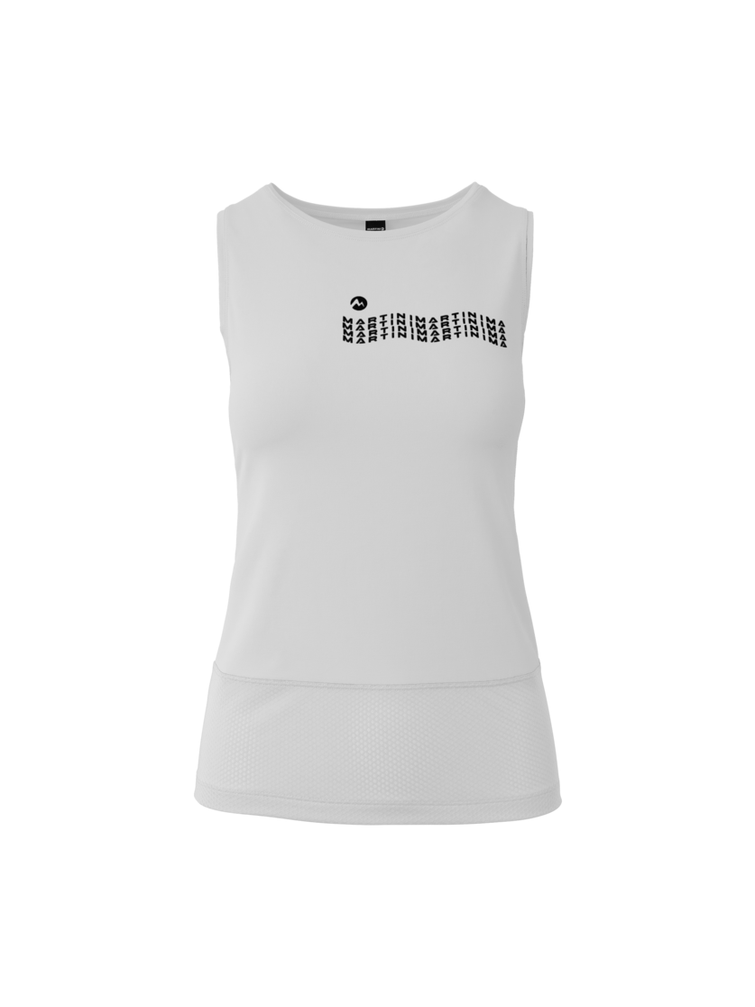 Martini Sportswear - Alpmate Drive Tanktop W - Tops in white - Vorderansicht - Damen