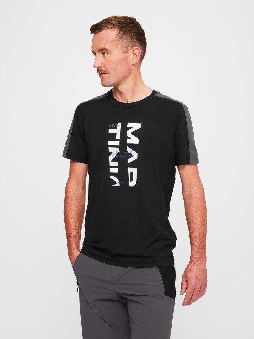 Martini Sportswear - Hillclimb Blaze Shirt M - T-Shirts in white-granite - Vorderansicht Model - Herren