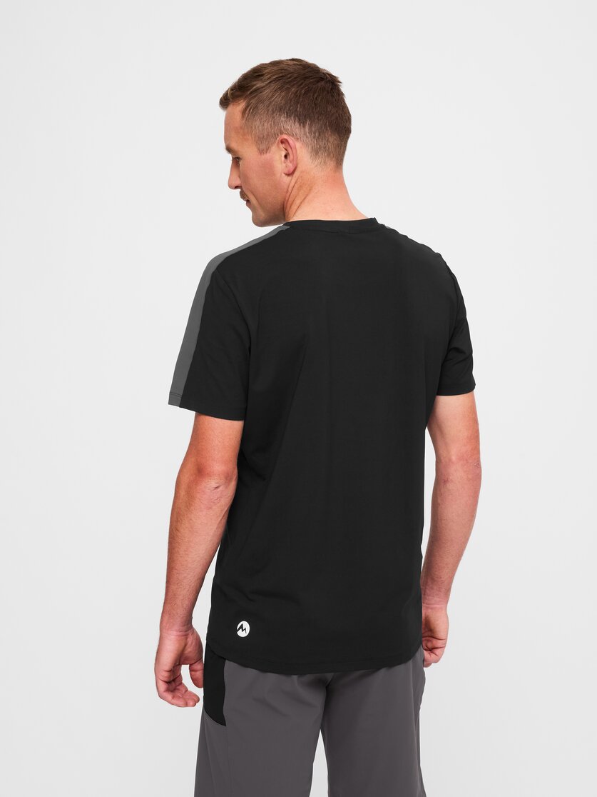 Martini Sportswear - Hillclimb Blaze Shirt M - T-Shirts in white-granite - Rückansicht Model - Herren